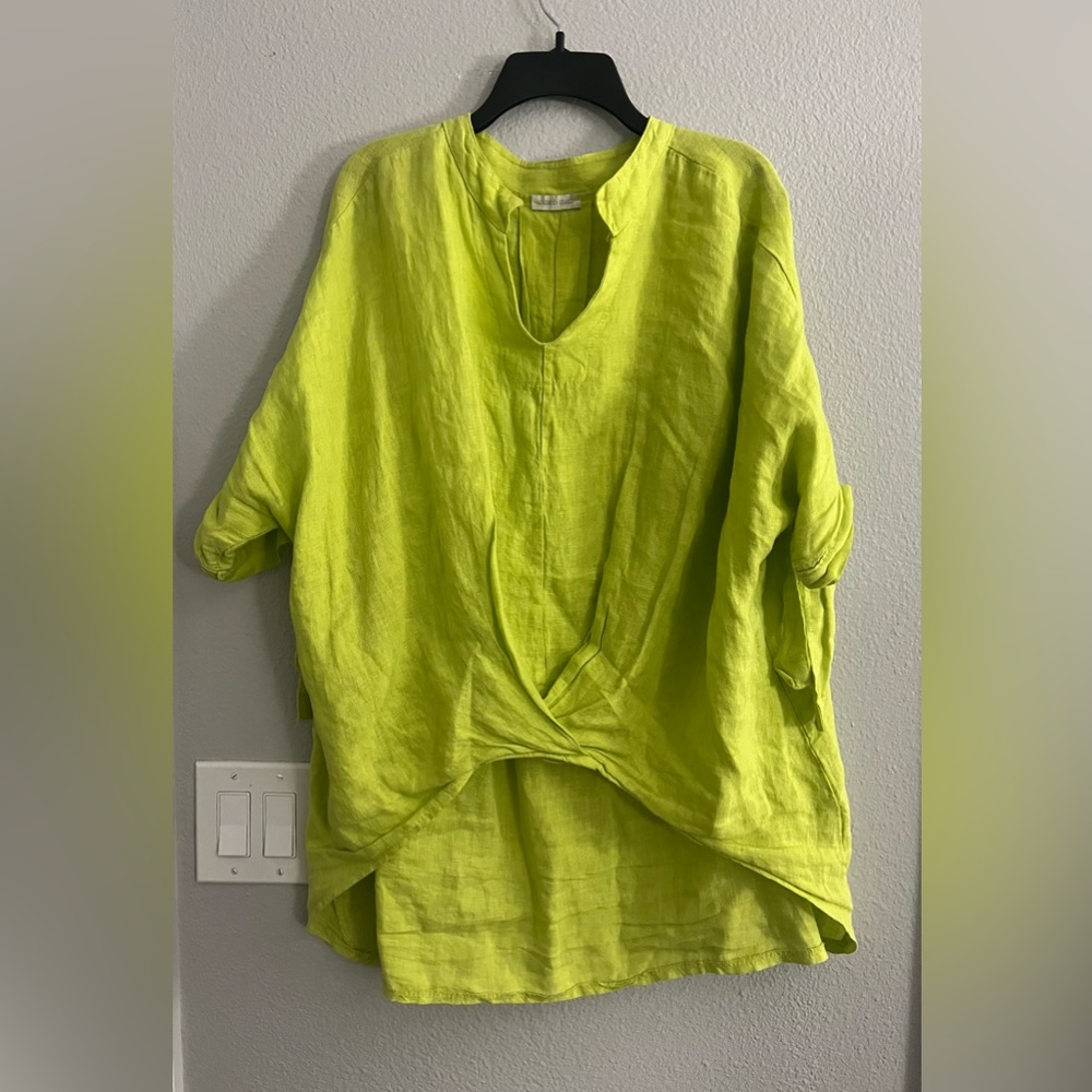 Italian Linen Blouse